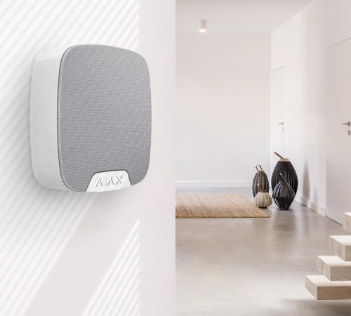 Ajax HomeSiren pour une protection optimisée de votre maison