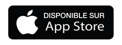 Application gratuite disponible sur l'app store Apple
