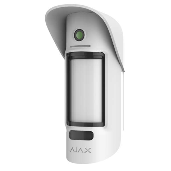 Ajax MotionCam Outdoor en blanc